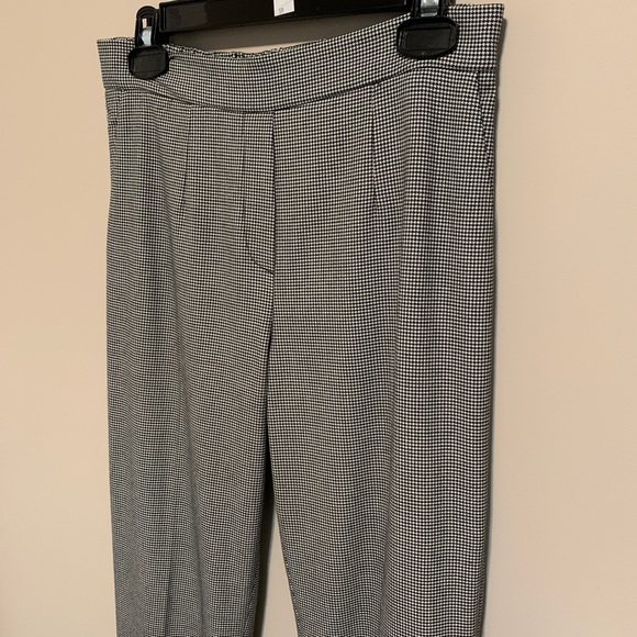 Babaton Atelier Houndstooth Check Conan Crop Pant, size 6 - Picture 2 of 11
